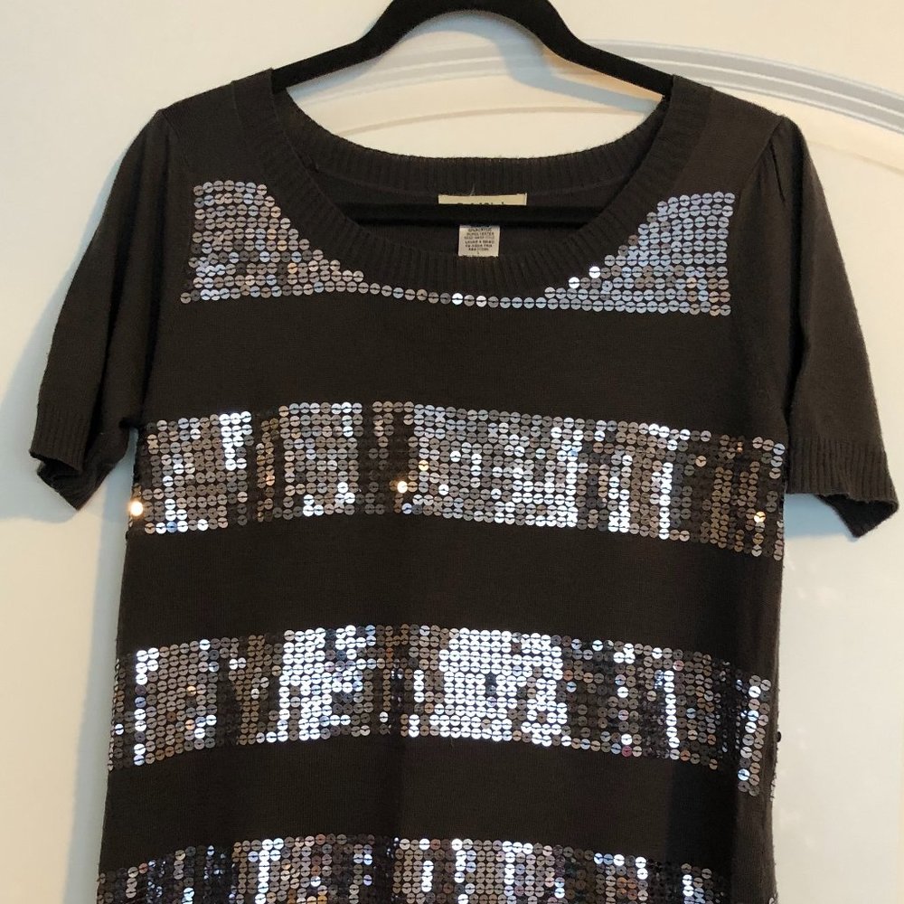 Women's Sparkly Sweater Dress